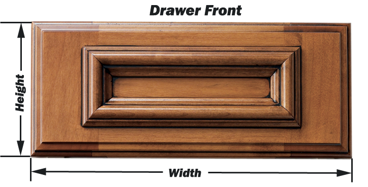 Replacement cabinet doors and drawer fronts